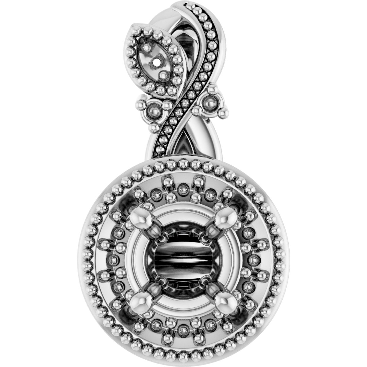 Halo-Style Pendant
