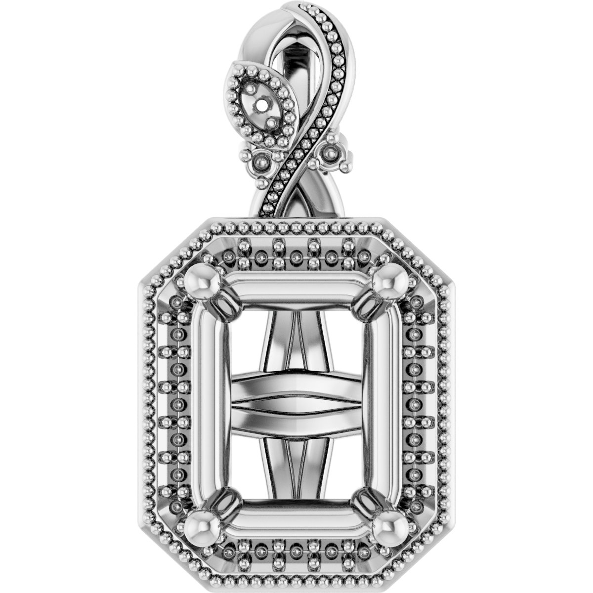 Halo-Style Pendant