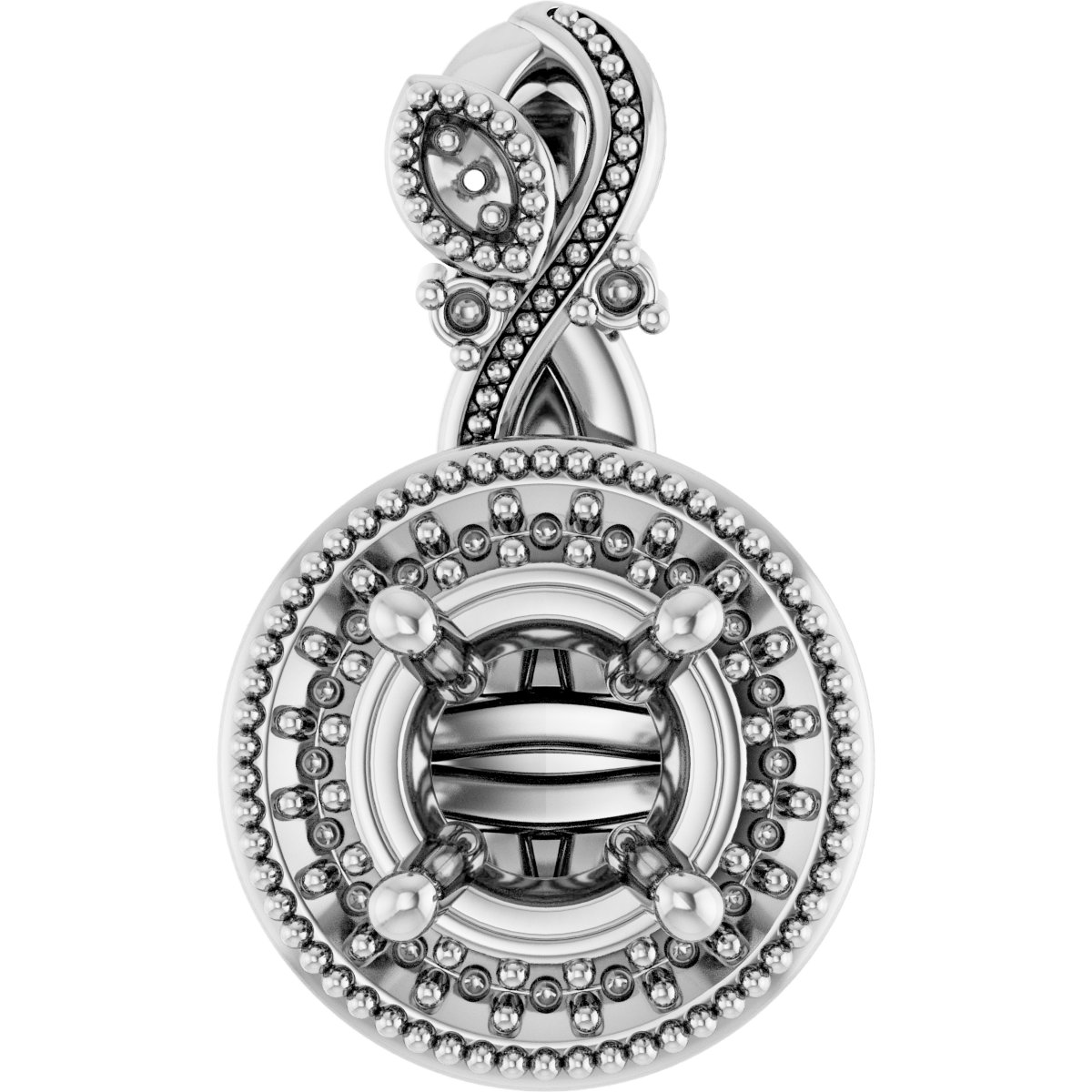 Halo-Style Pendant
