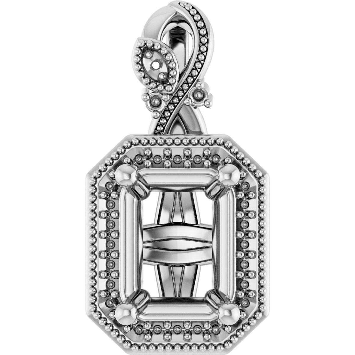 Halo-Style Pendant