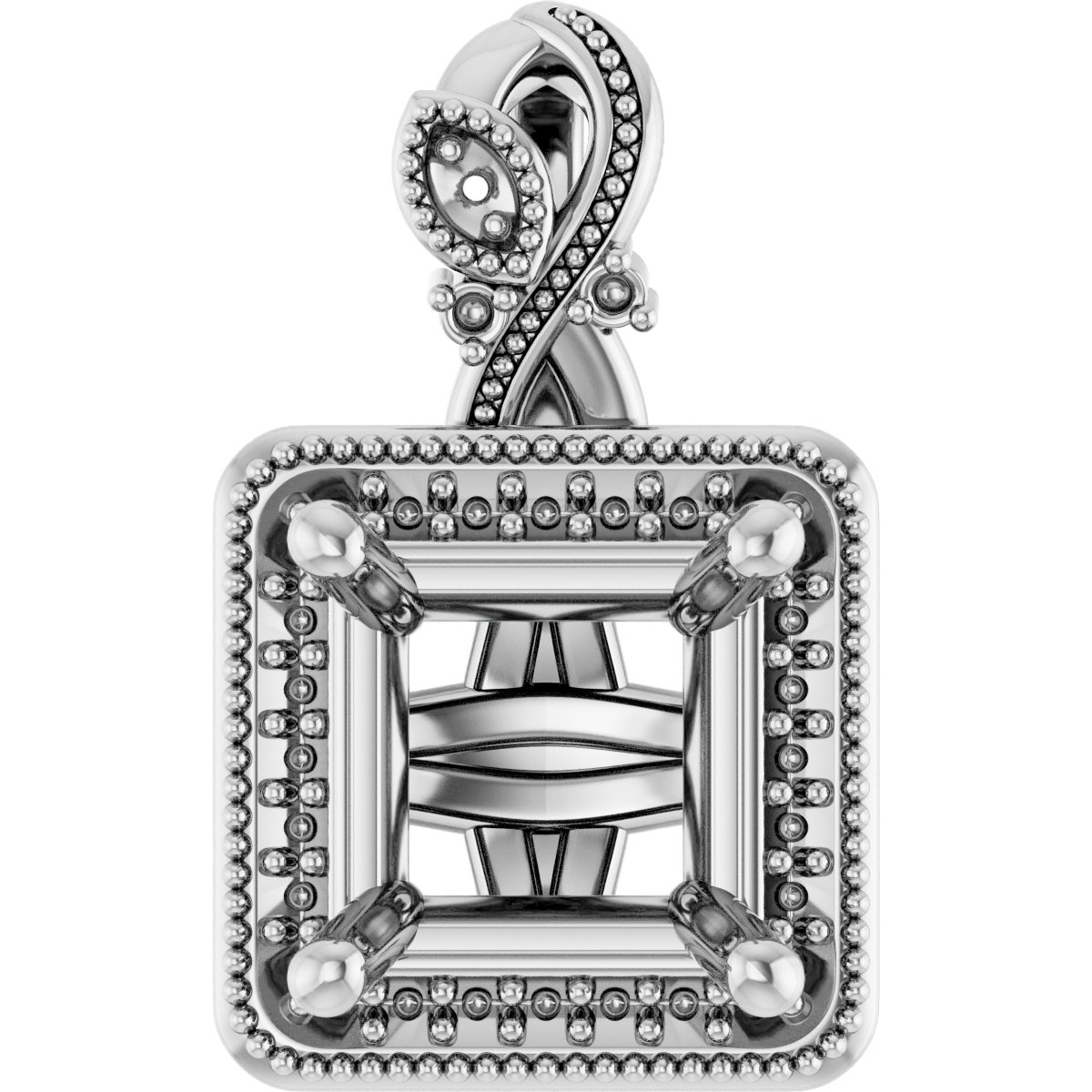 Halo-Style Pendant