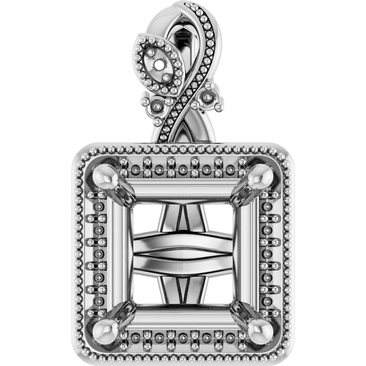Halo-Style Pendant
