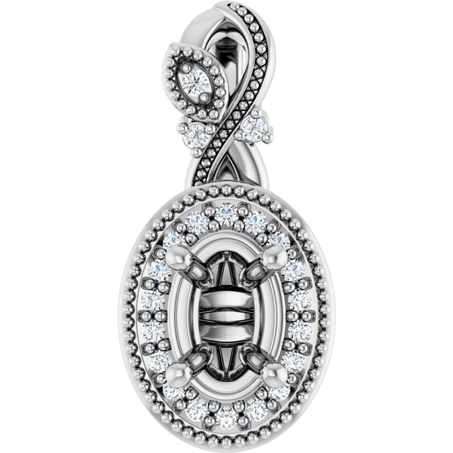 14k White Gold