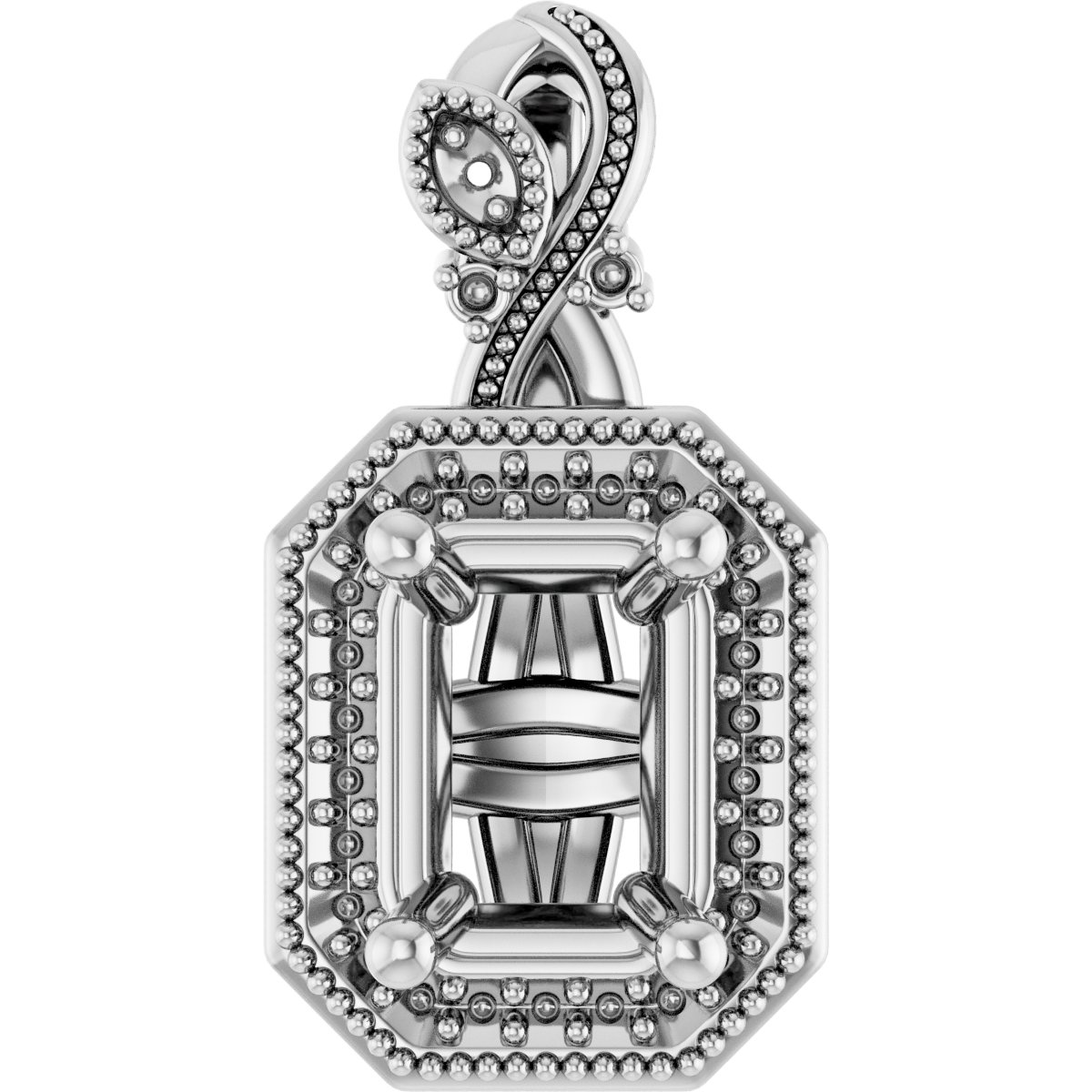 Halo-Style Pendant