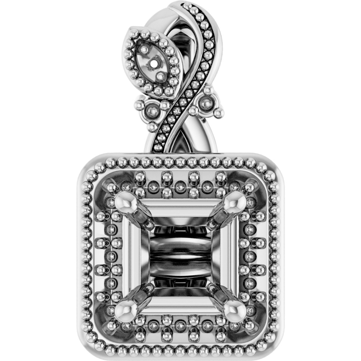 Halo-Style Pendant