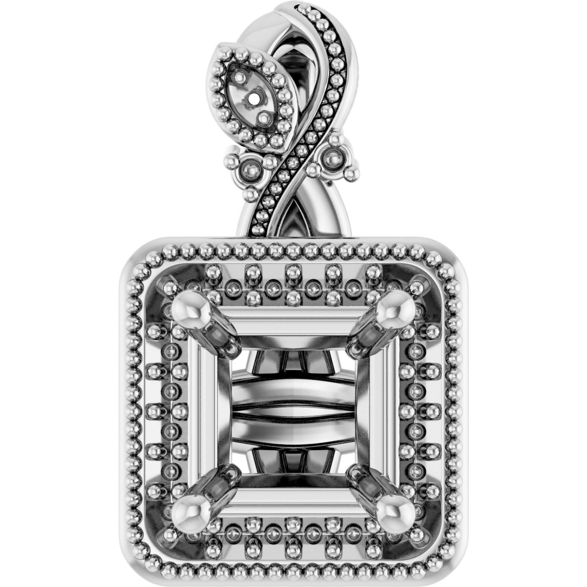 Halo-Style Pendant