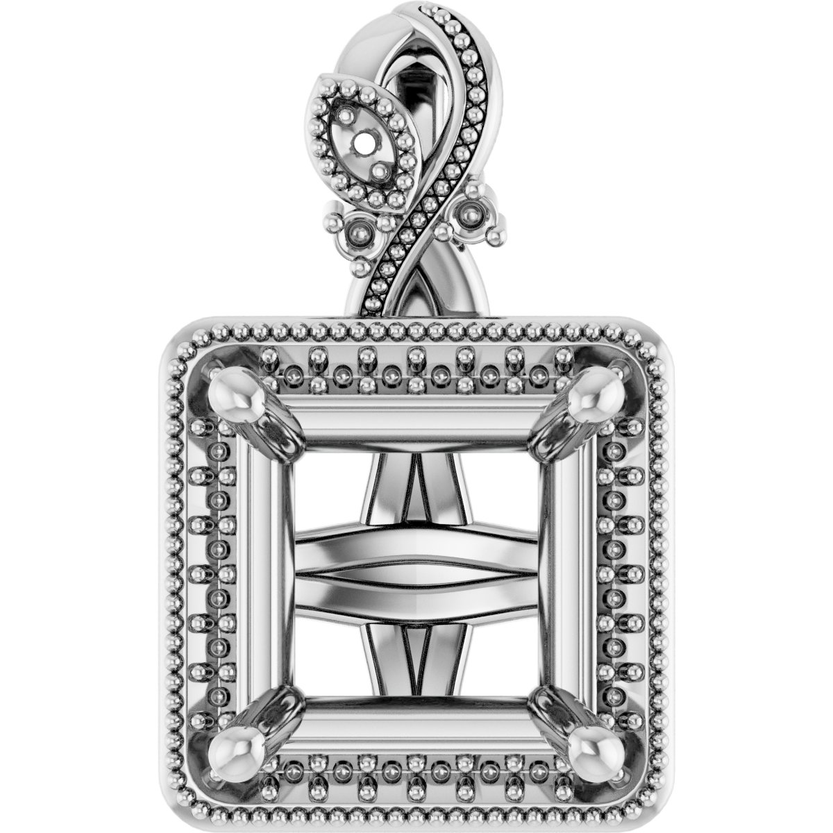 Halo-Style Pendant