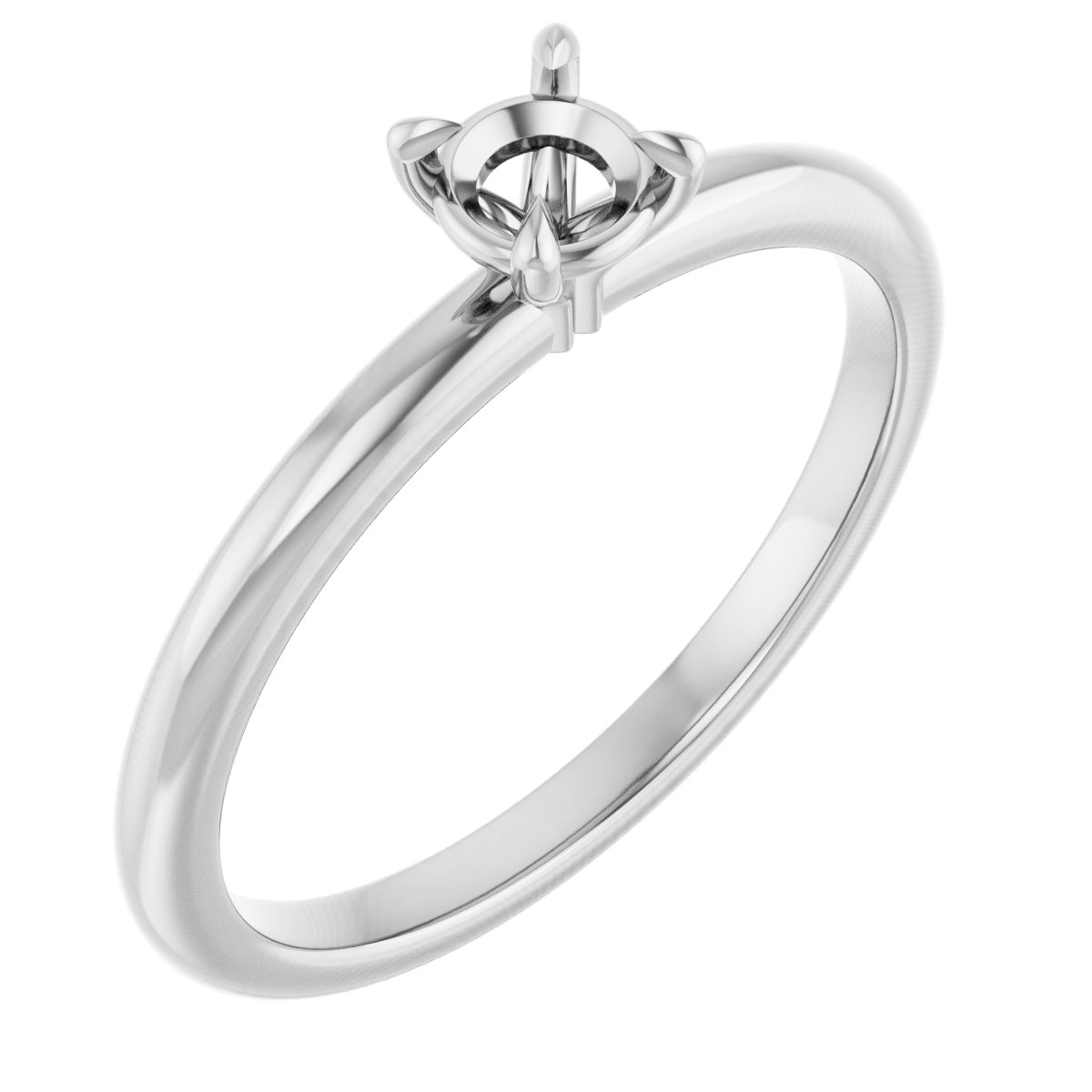 Claw-Prong Engagement Ring