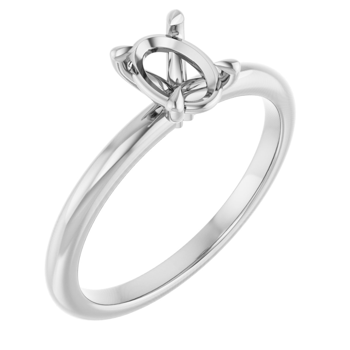 Claw-Prong Engagement Ring