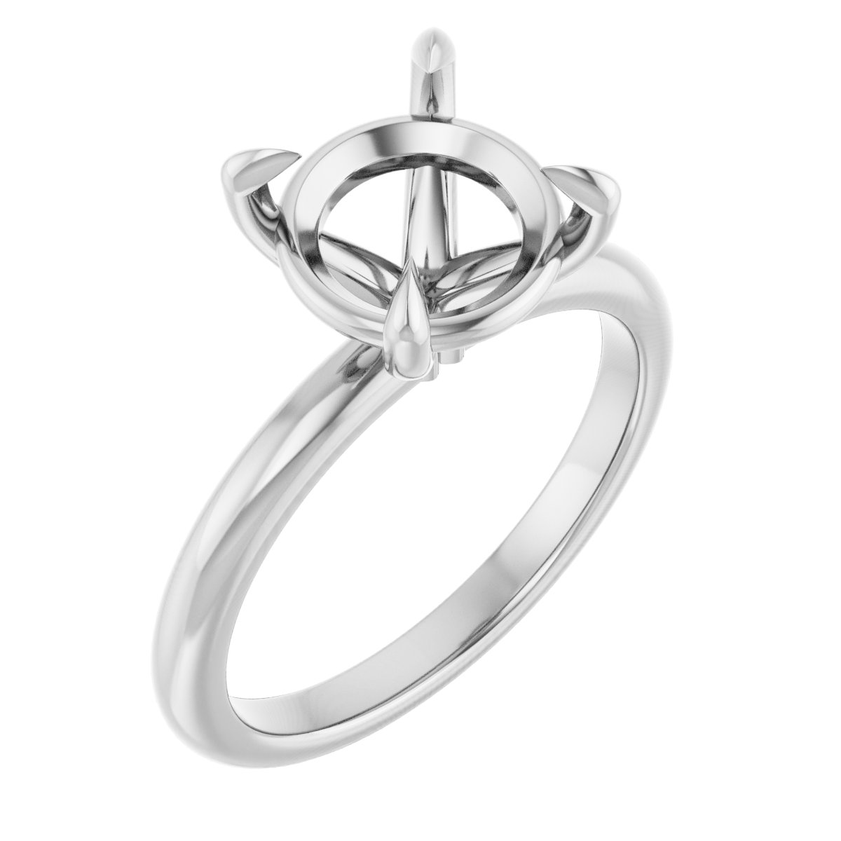 Claw-Prong Engagement Ring