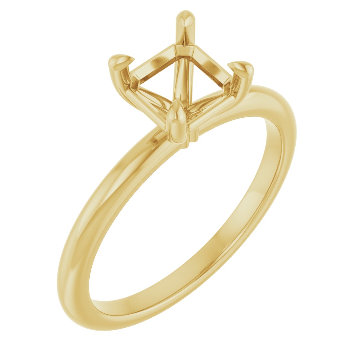 Claw-Prong Engagement Ring