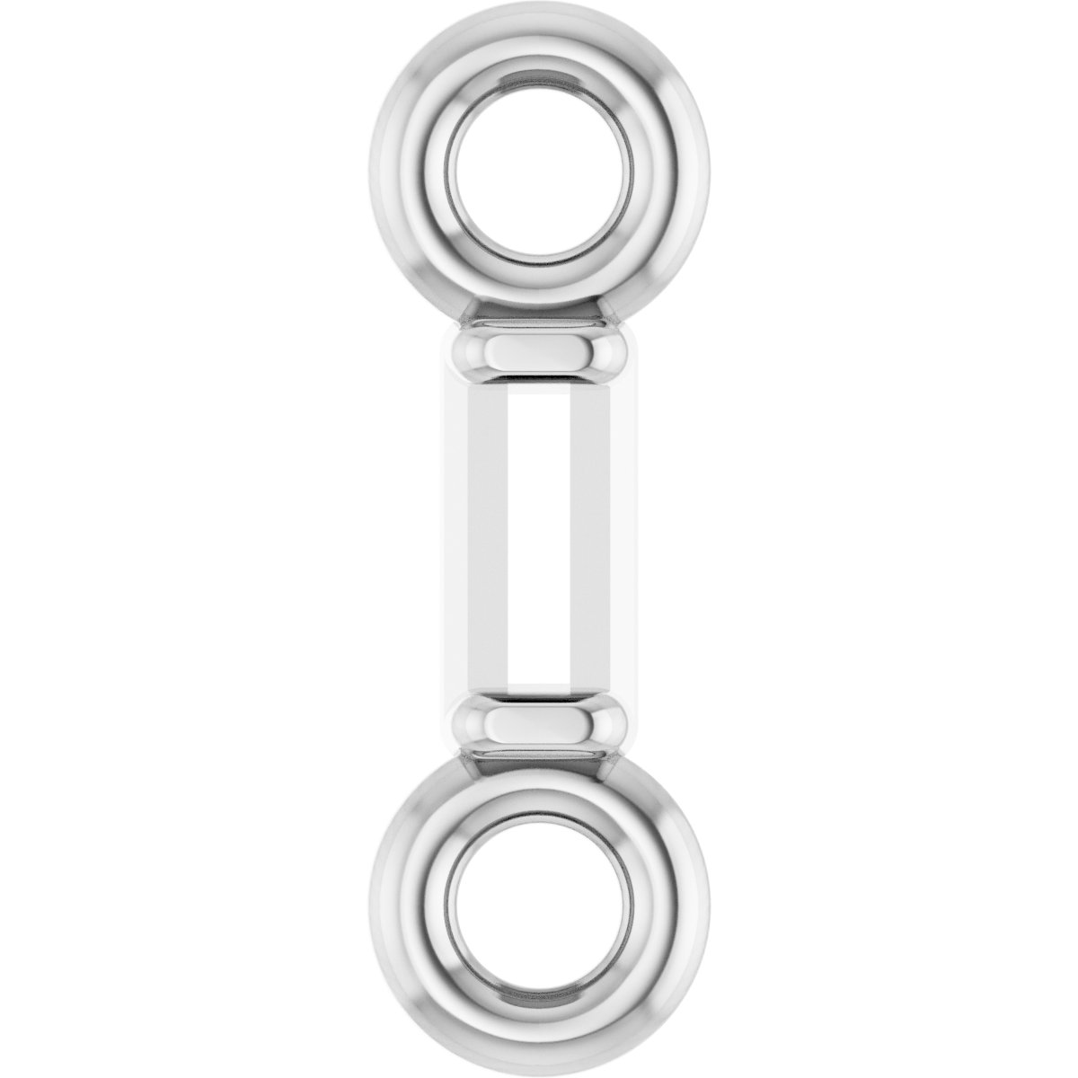 Straight Baguette Channel-Set Link