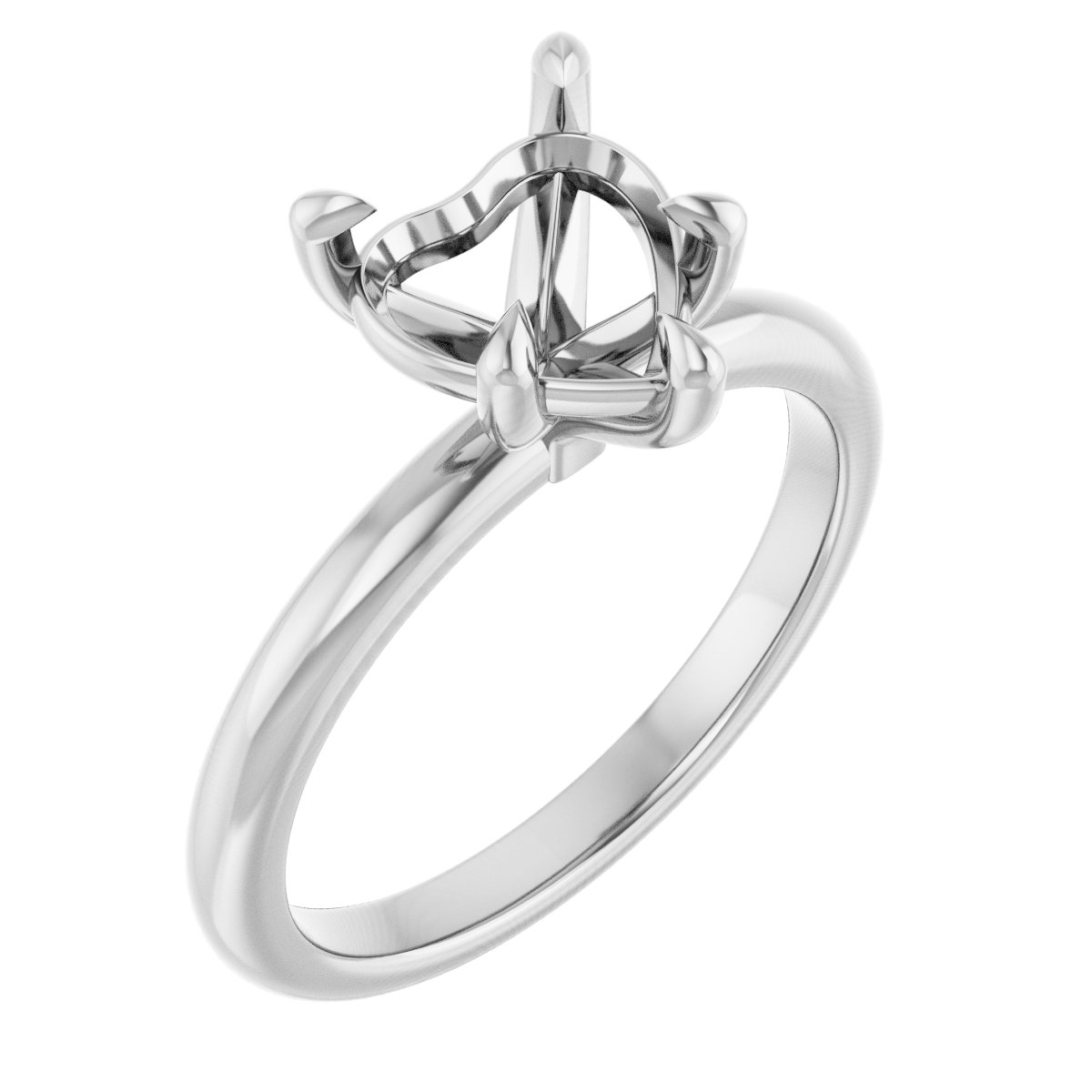 Claw-Prong Engagement Ring