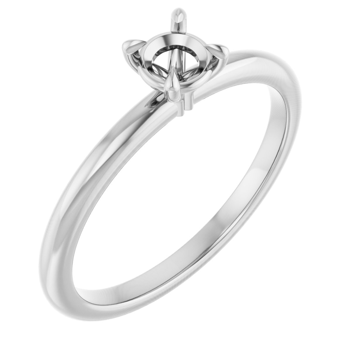 Claw-Prong Engagement Ring