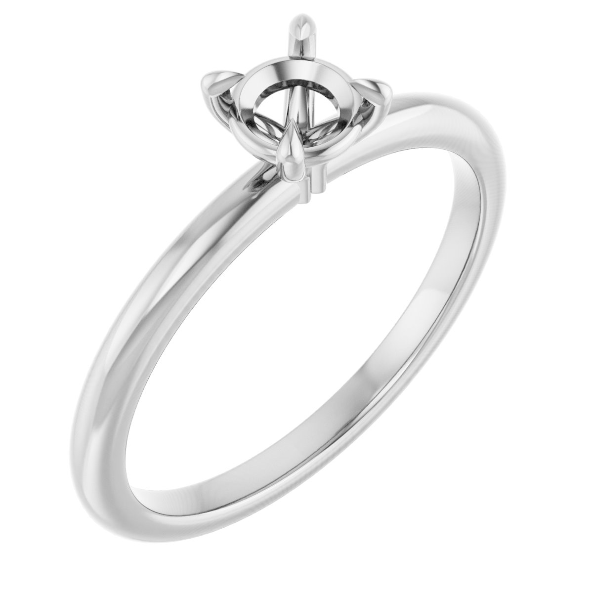 Claw-Prong Engagement Ring