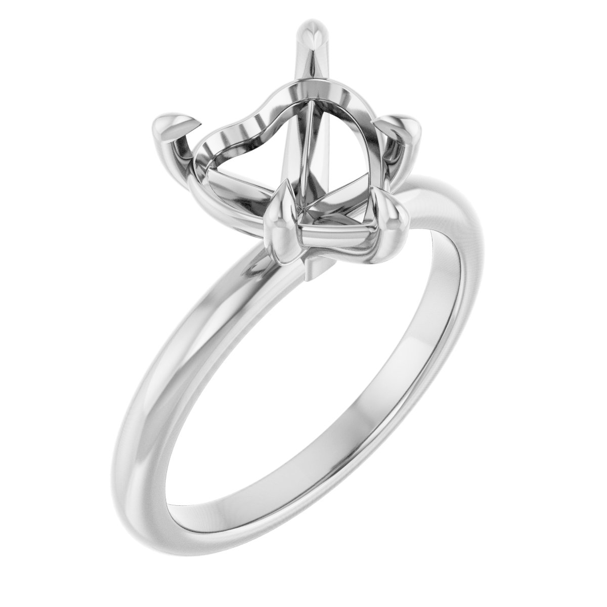Claw-Prong Engagement Ring