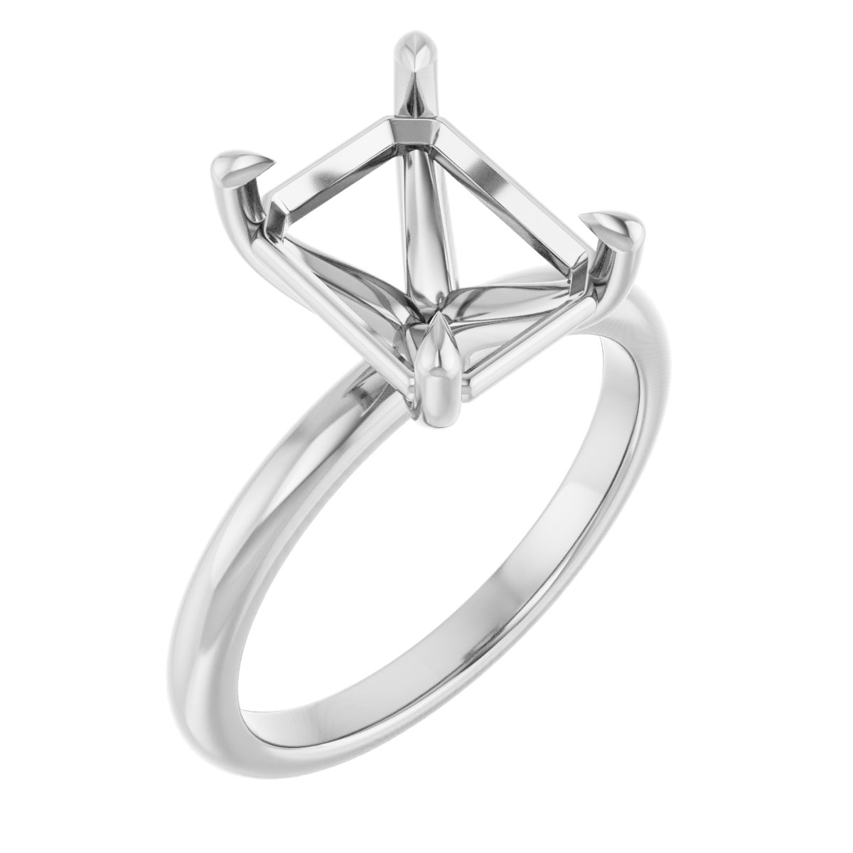 Claw-Prong Engagement Ring