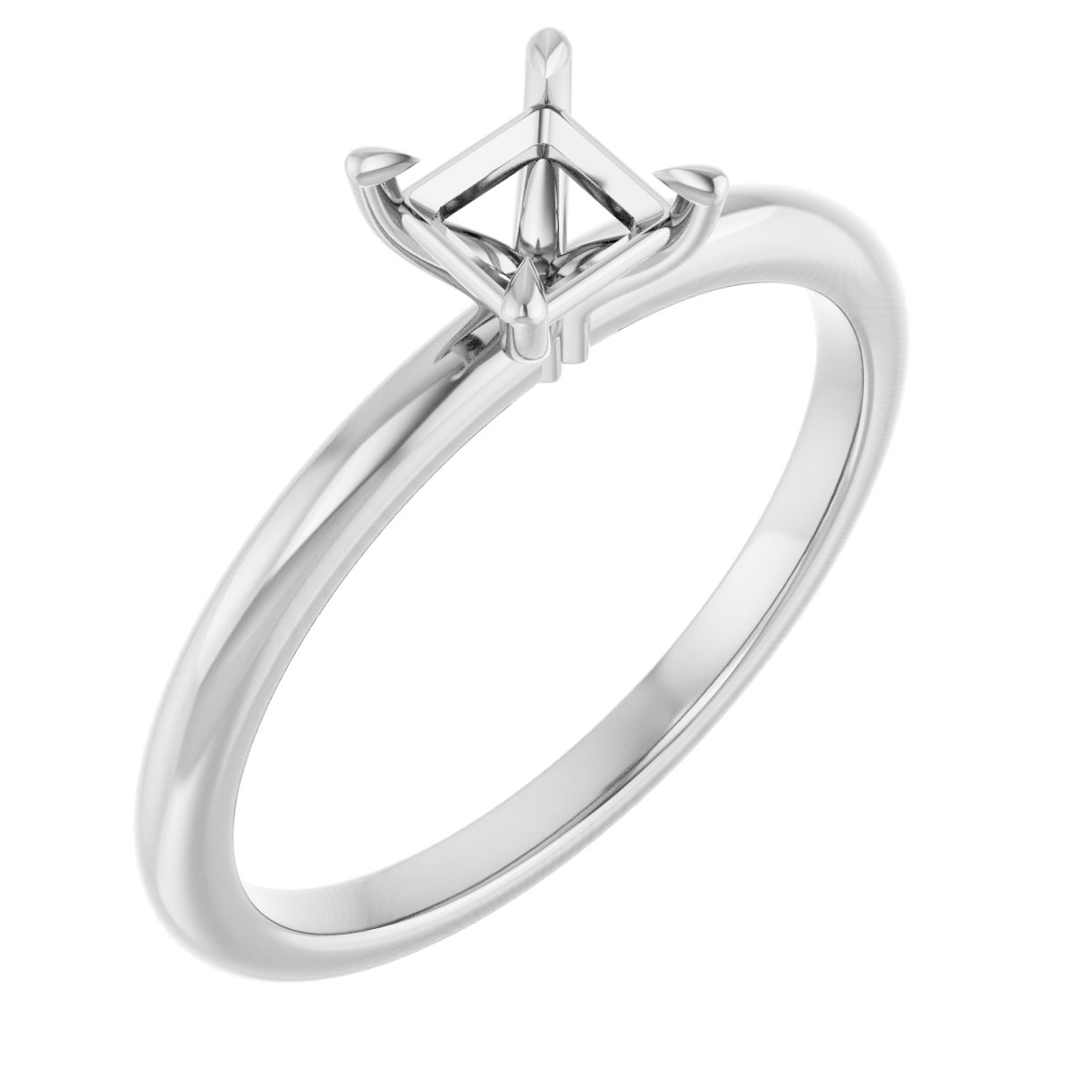 Claw-Prong Engagement Ring