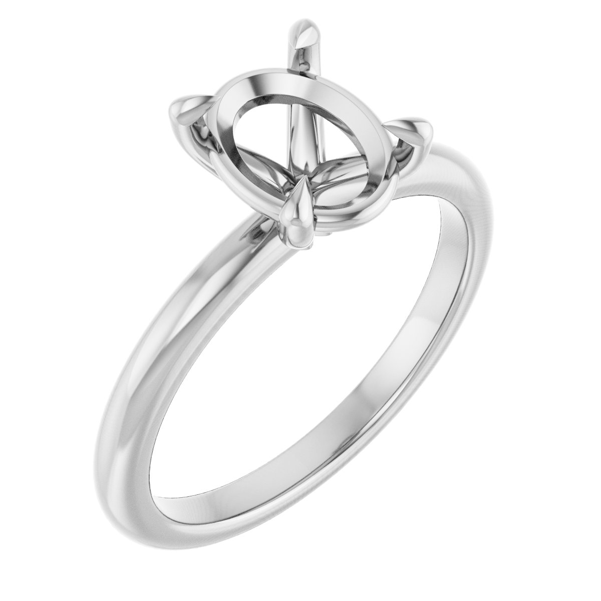 Claw-Prong Engagement Ring