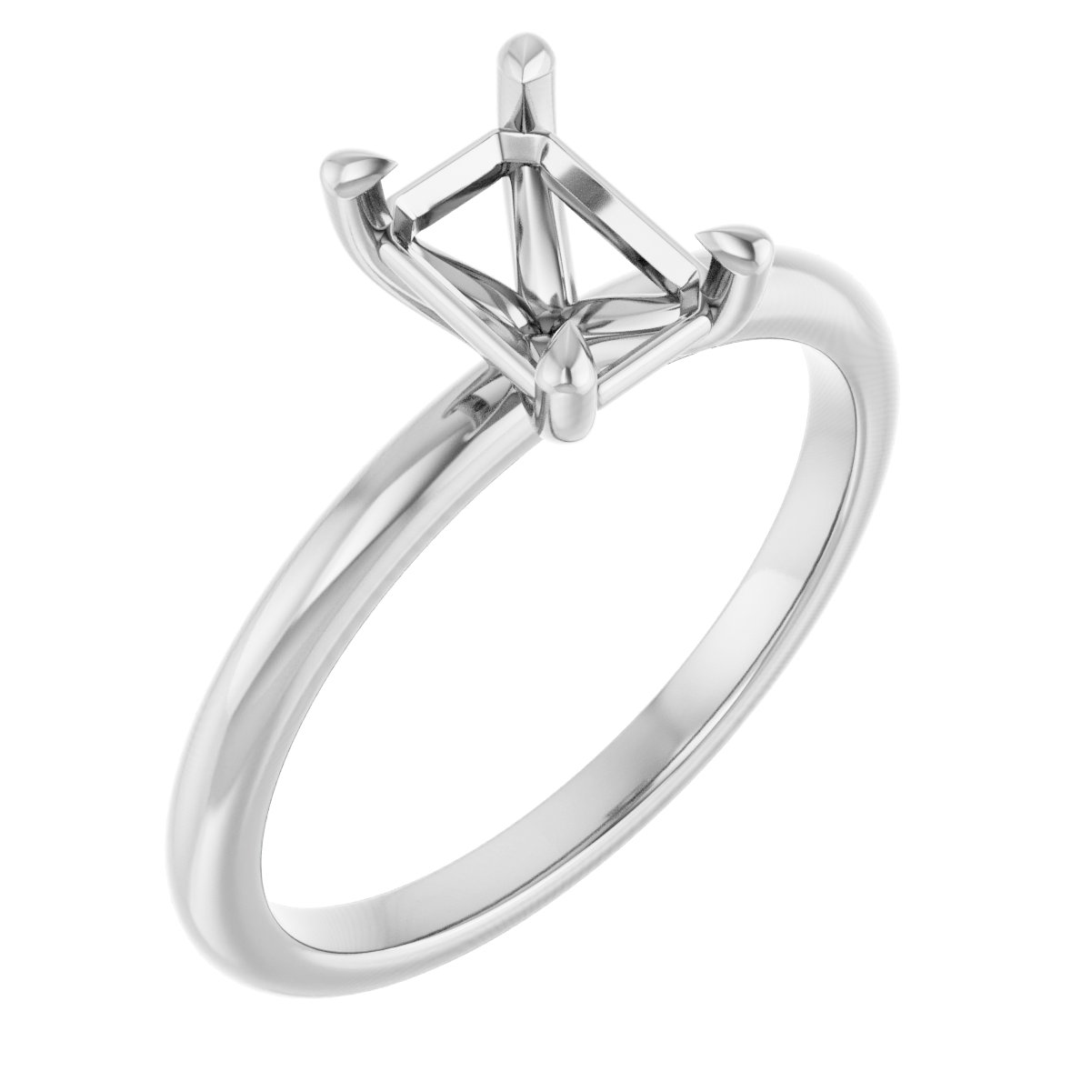 Claw-Prong Engagement Ring
