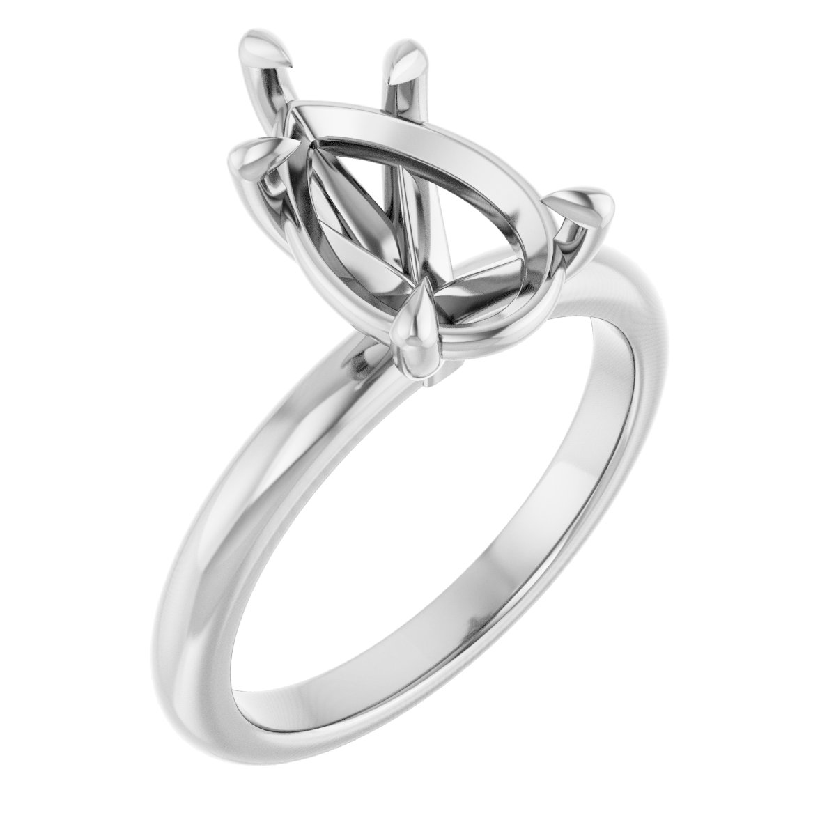 Claw-Prong Engagement Ring