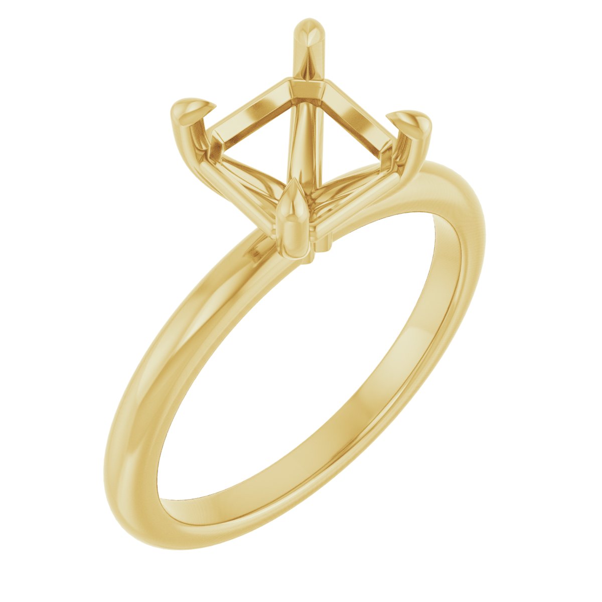 Claw-Prong Engagement Ring