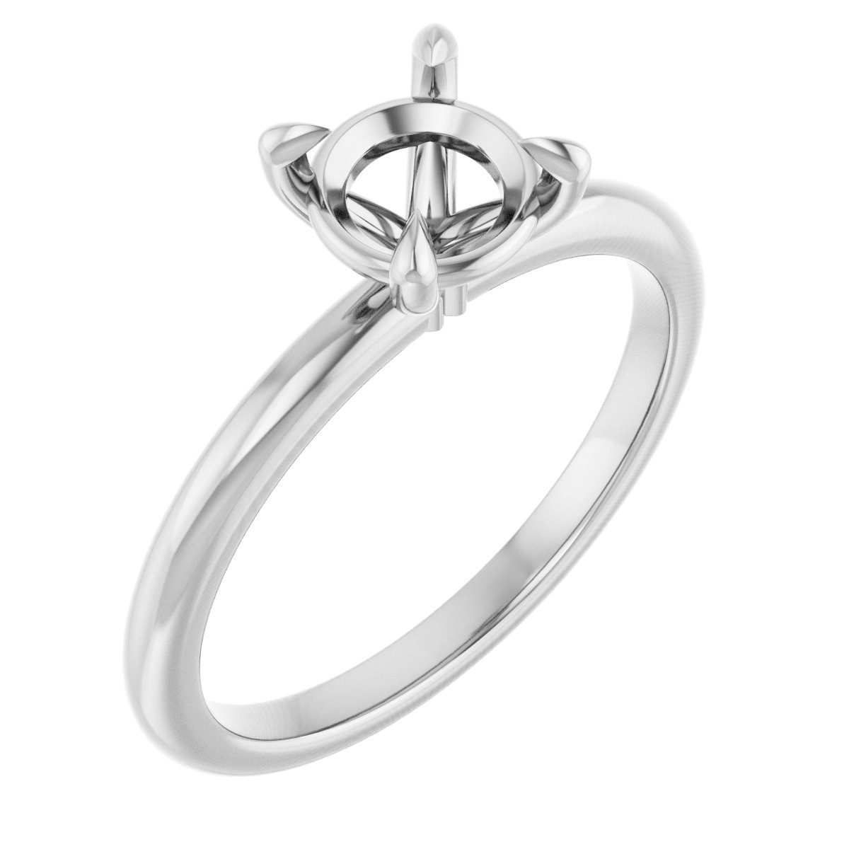 Claw-Prong Engagement Ring