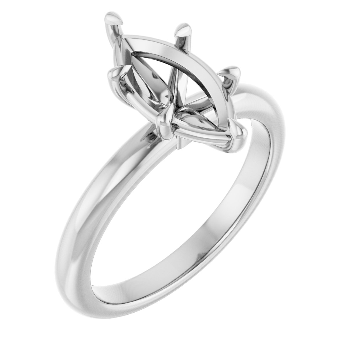 Claw-Prong Engagement Ring