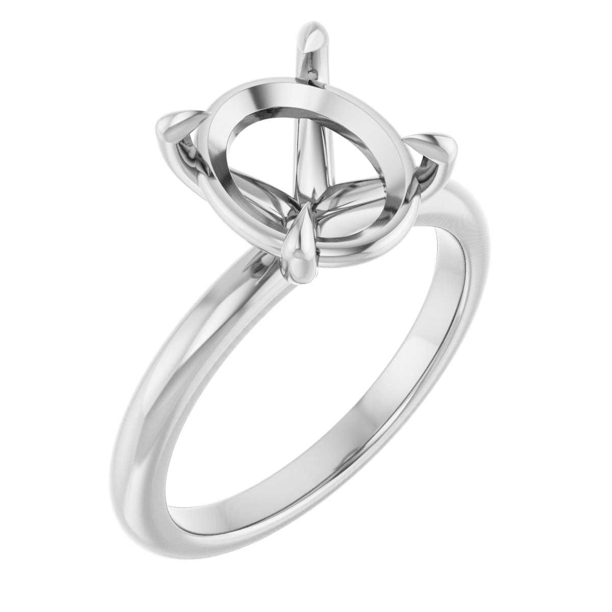 Claw-Prong Engagement Ring