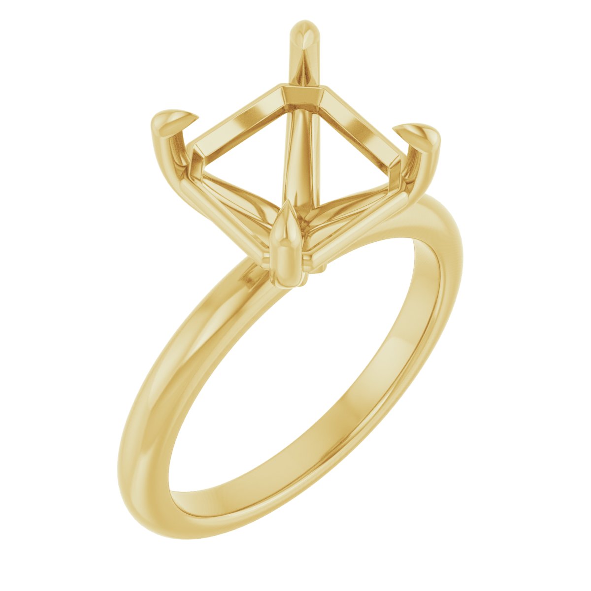 Claw-Prong Engagement Ring