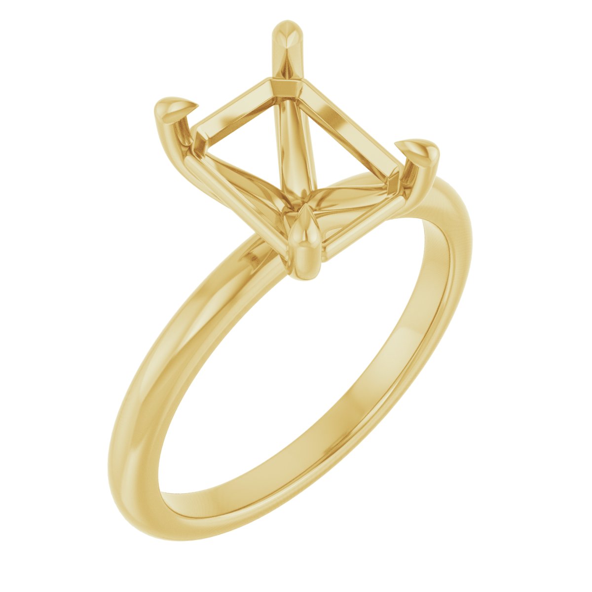 Claw-Prong Engagement Ring