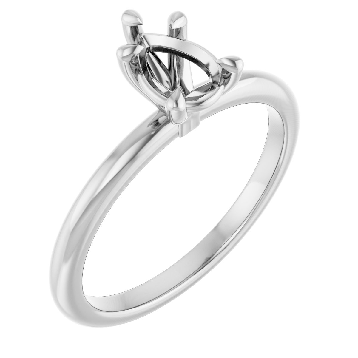 Claw-Prong Engagement Ring