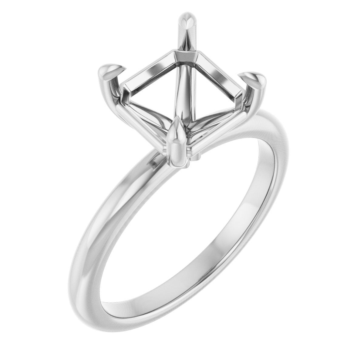 Claw-Prong Engagement Ring