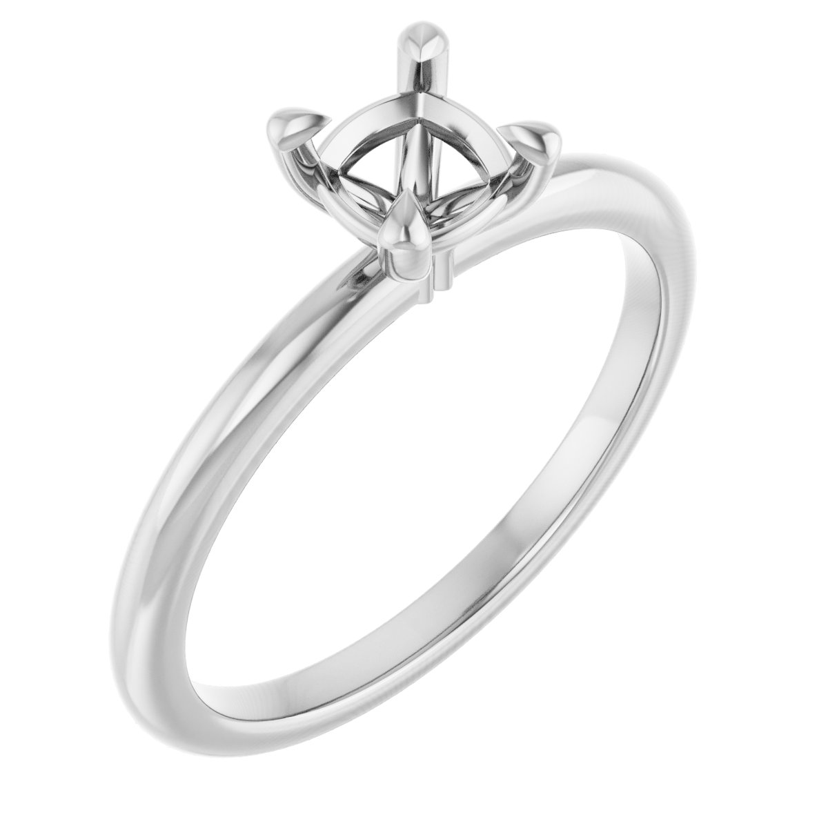 Claw-Prong Engagement Ring