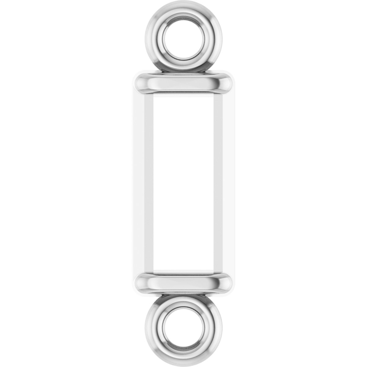 Straight Baguette Channel-Set Link