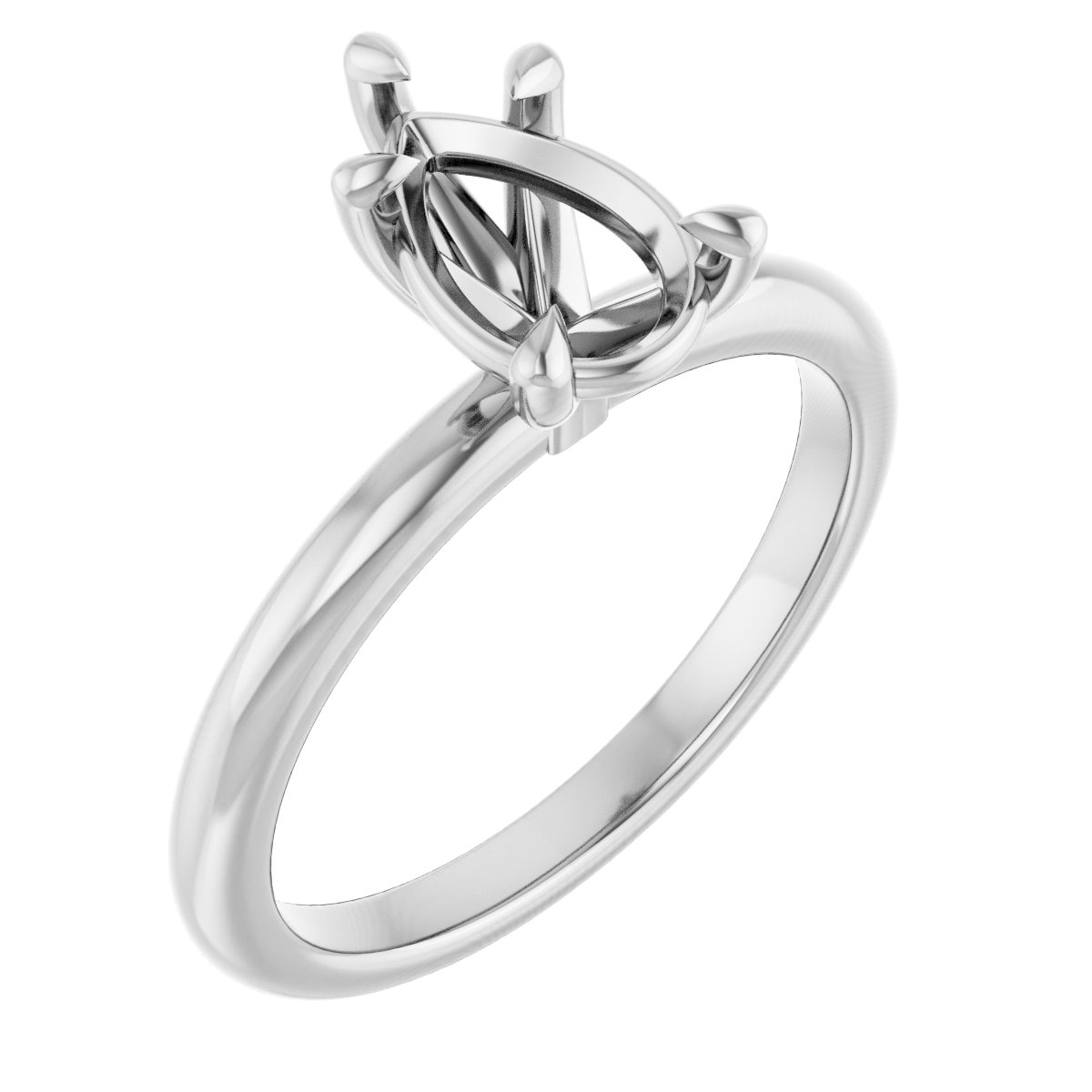 Claw-Prong Engagement Ring