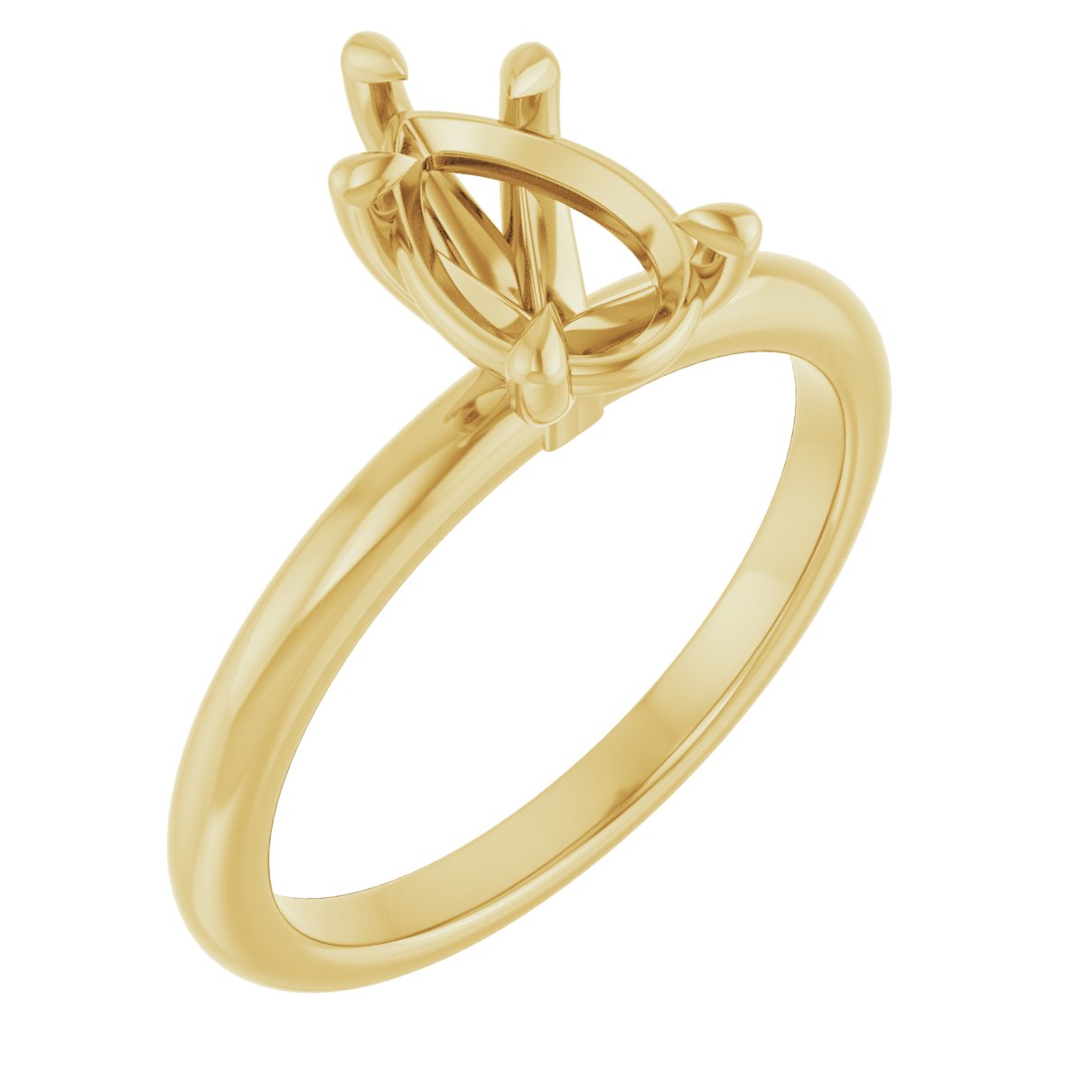 Claw-Prong Engagement Ring