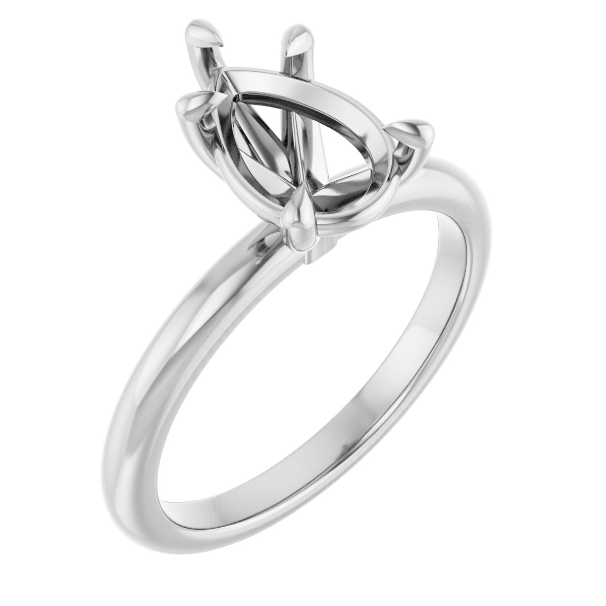 Claw-Prong Engagement Ring