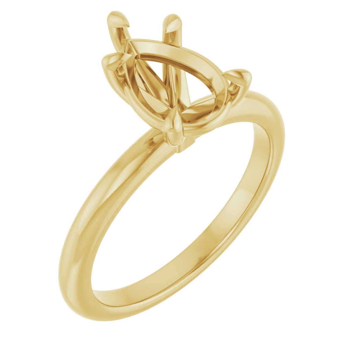 Claw-Prong Engagement Ring
