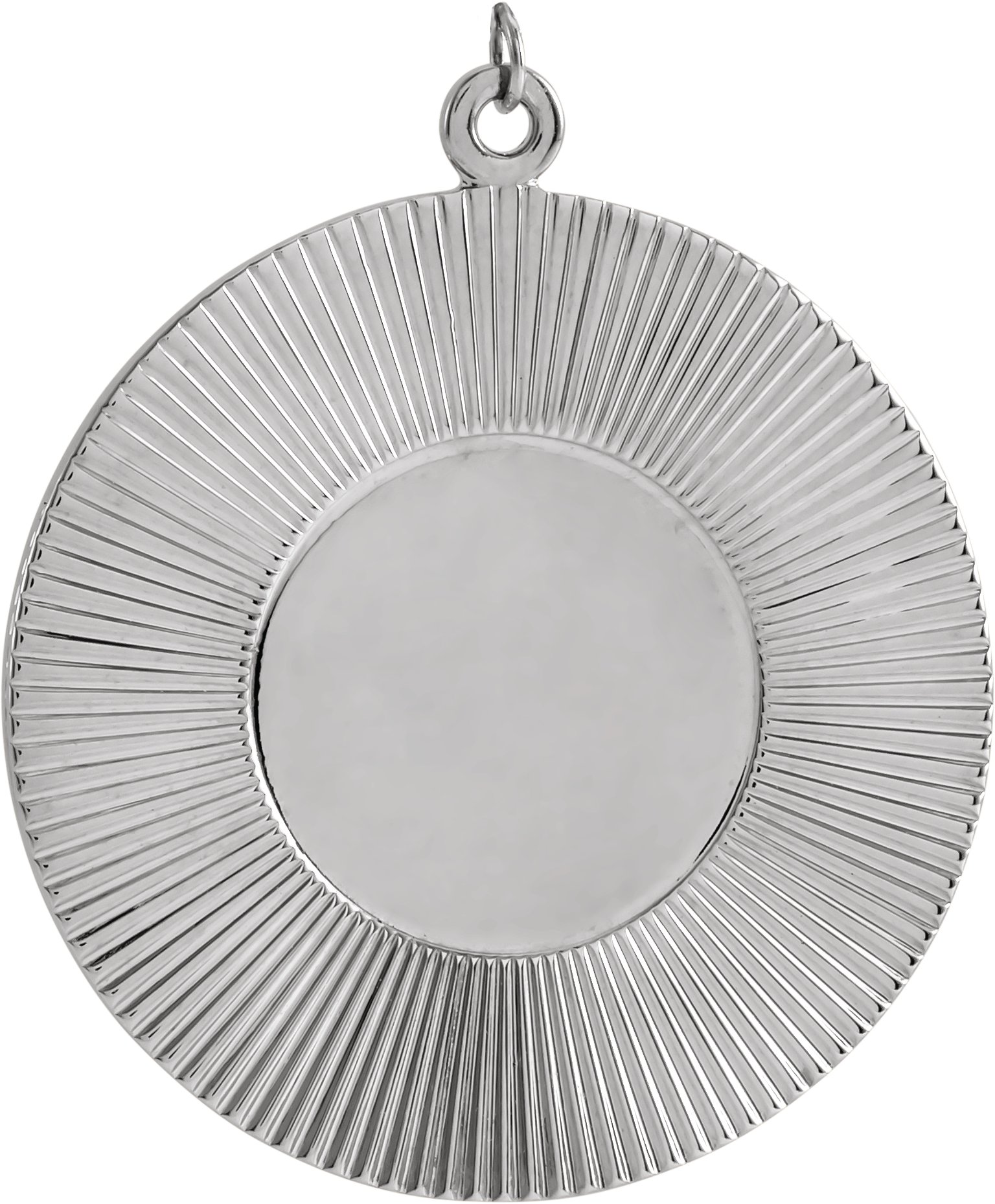 Engravable Sunburst Necklace