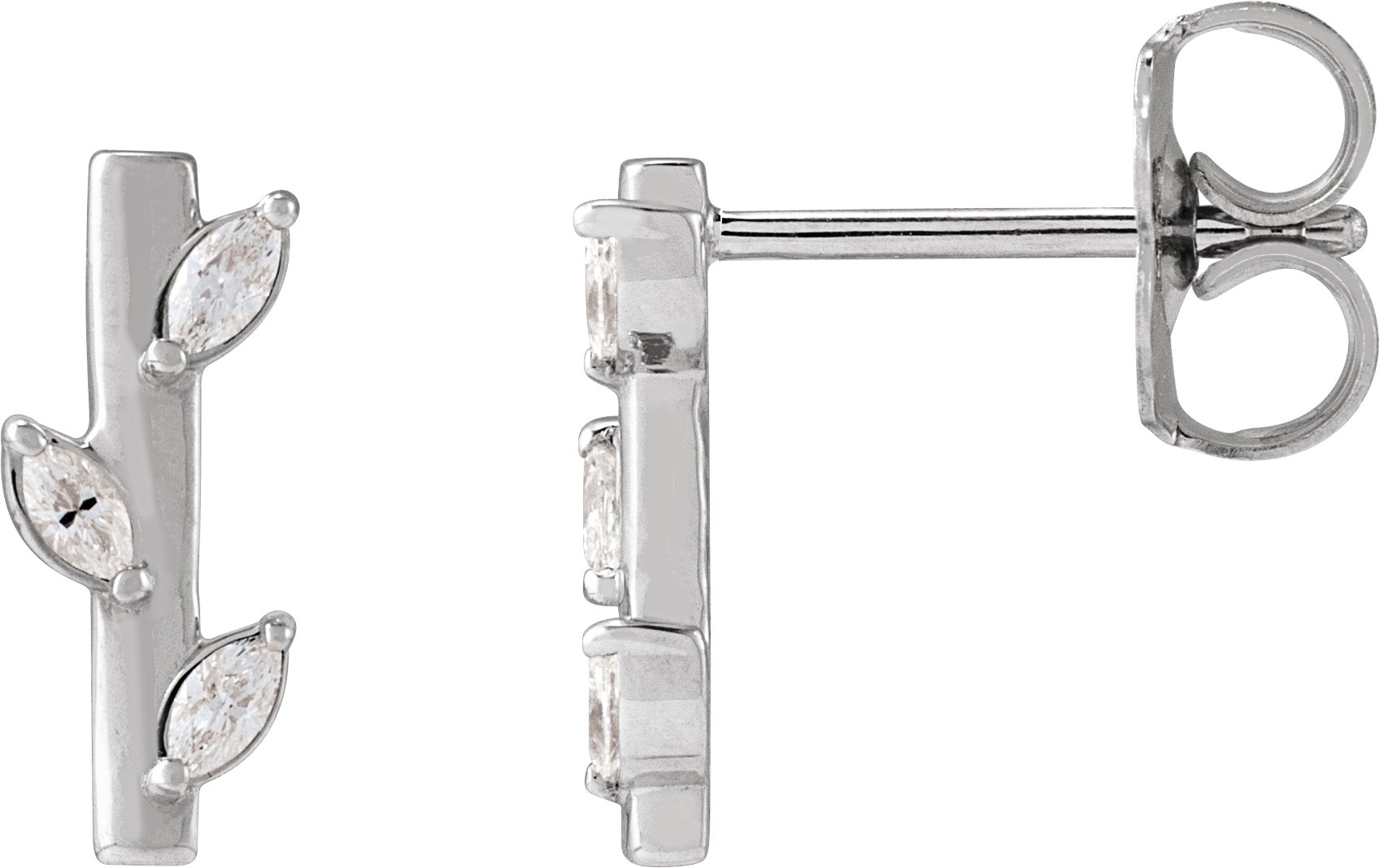 14k White Gold