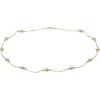 Triple White Freshwater Cultured Pearl Necklace 17 inch Ref 225783