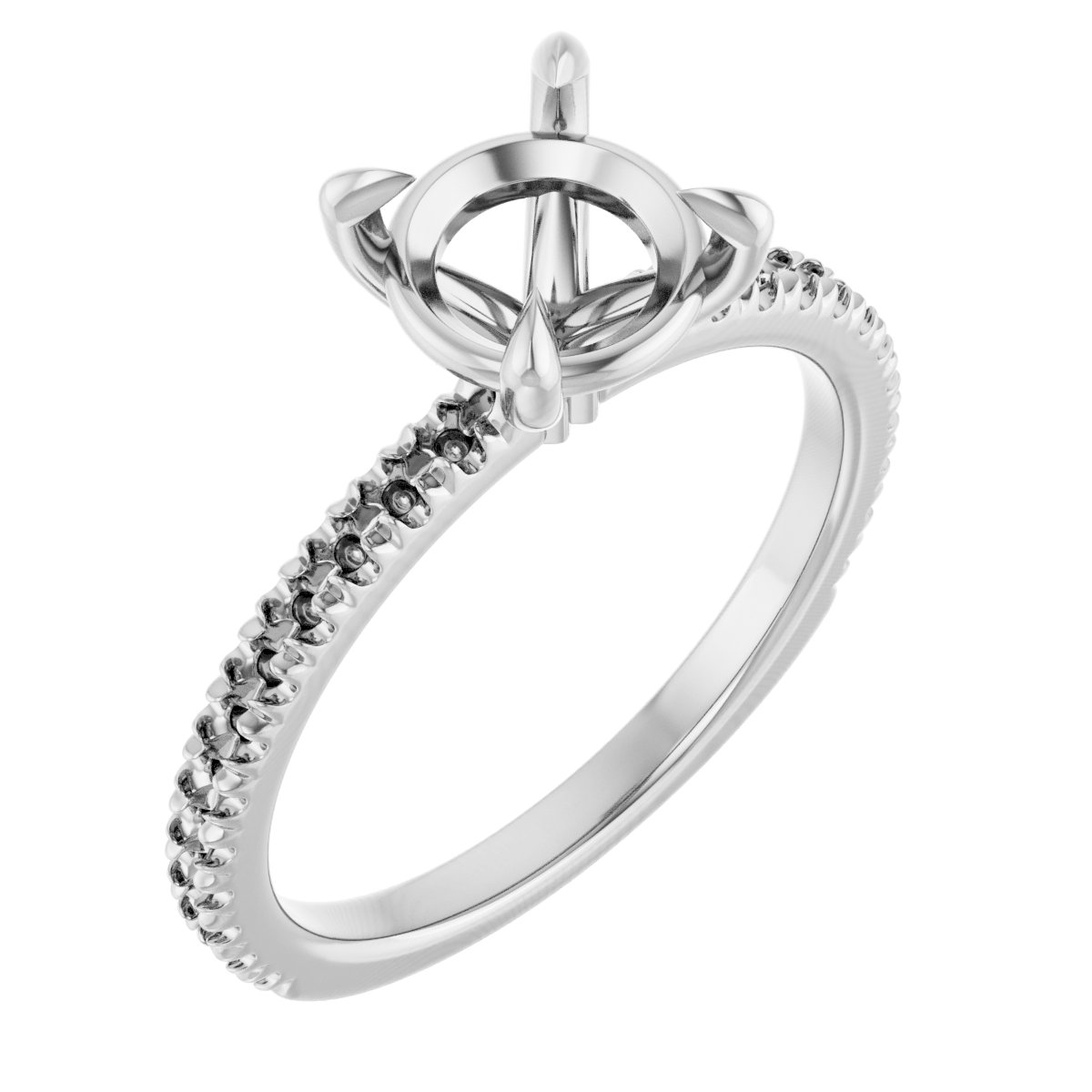 Claw-Prong Engagement Ring