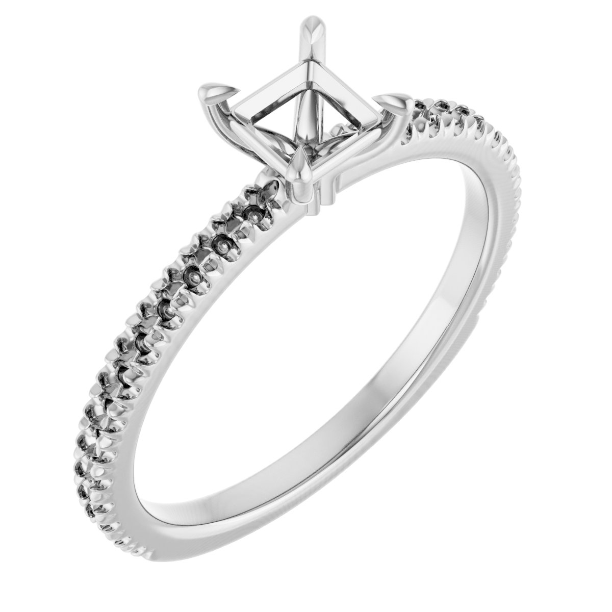 14k White Gold