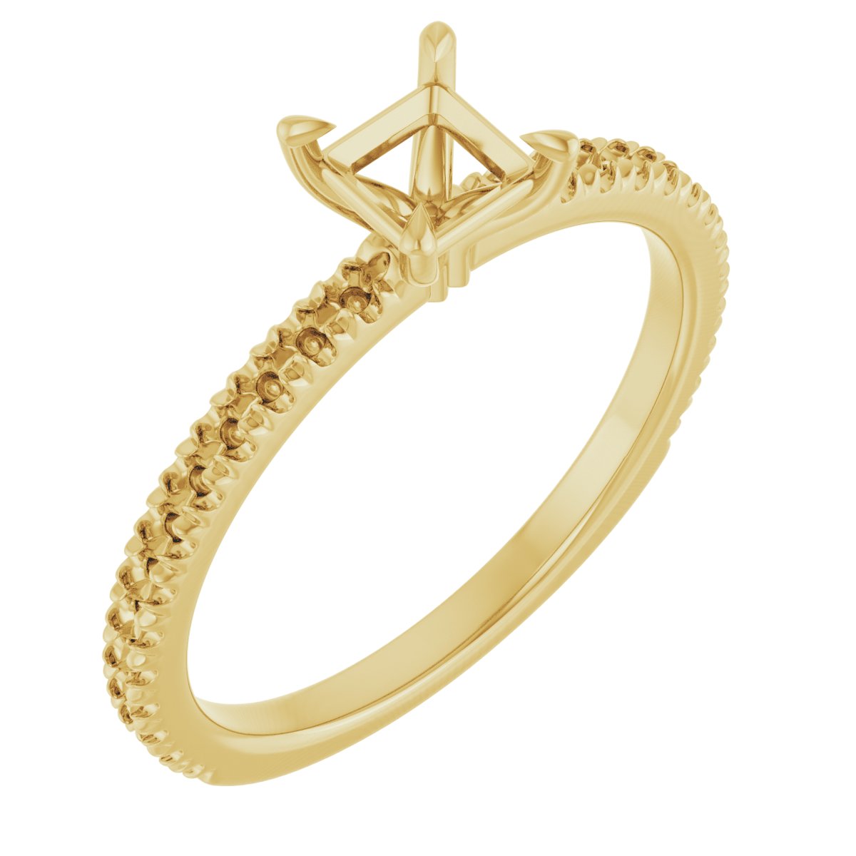 Claw-Prong Engagement Ring