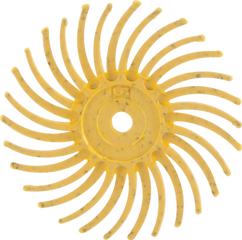 3M&reg; Radial Bristle Yellow Disc 3/4"