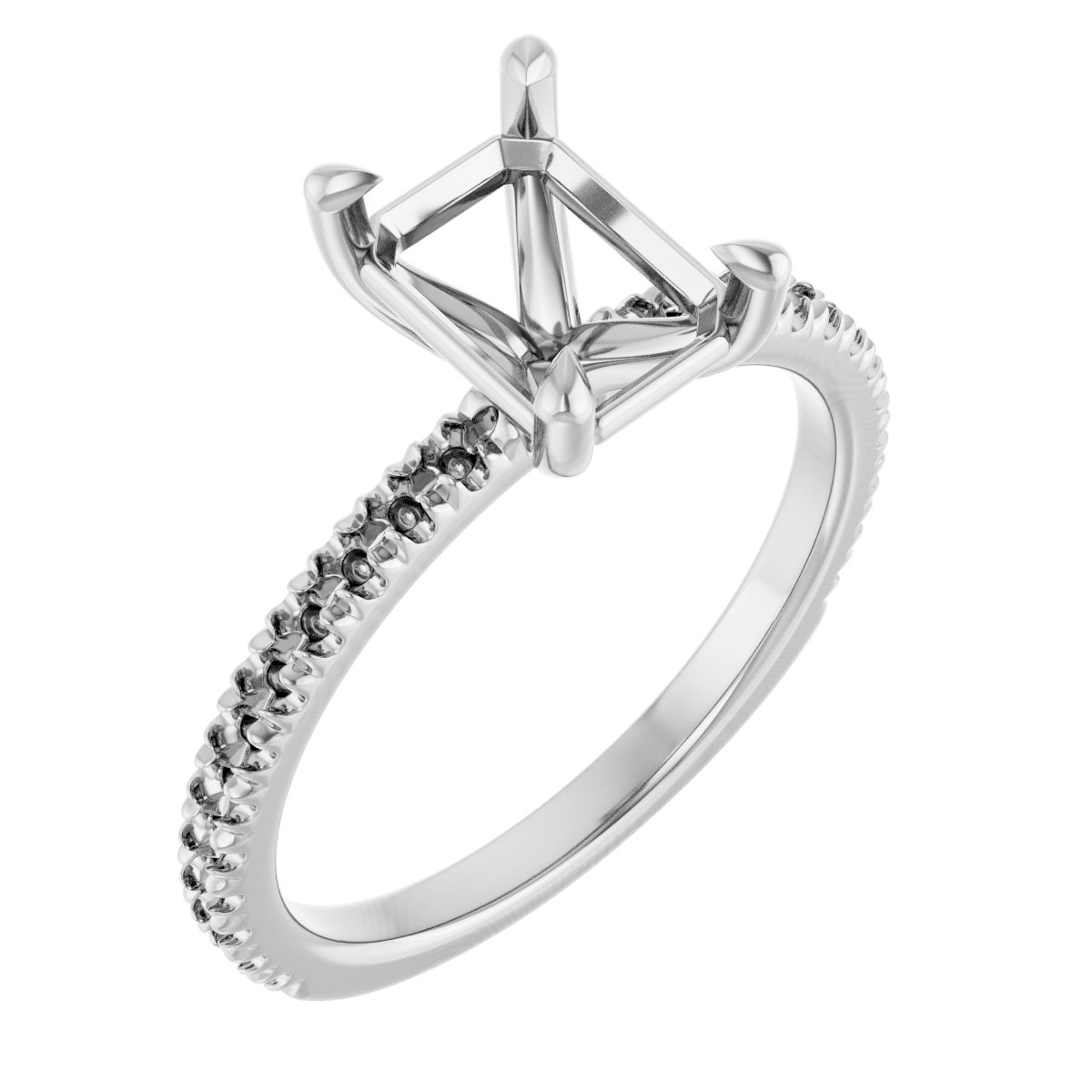 Claw-Prong Engagement Ring