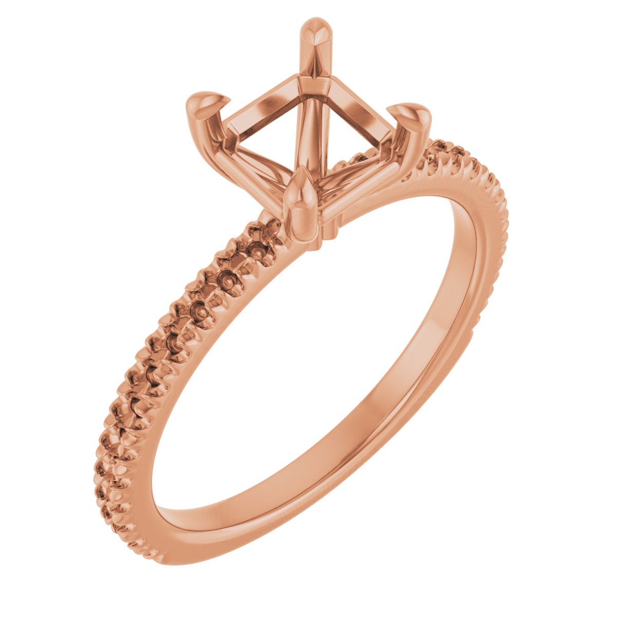 Claw-Prong Engagement Ring