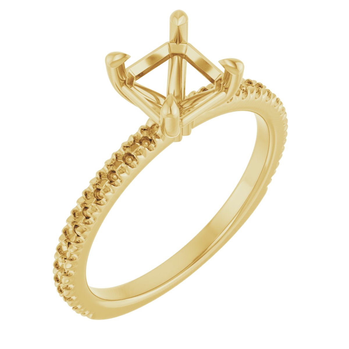 Claw-Prong Engagement Ring