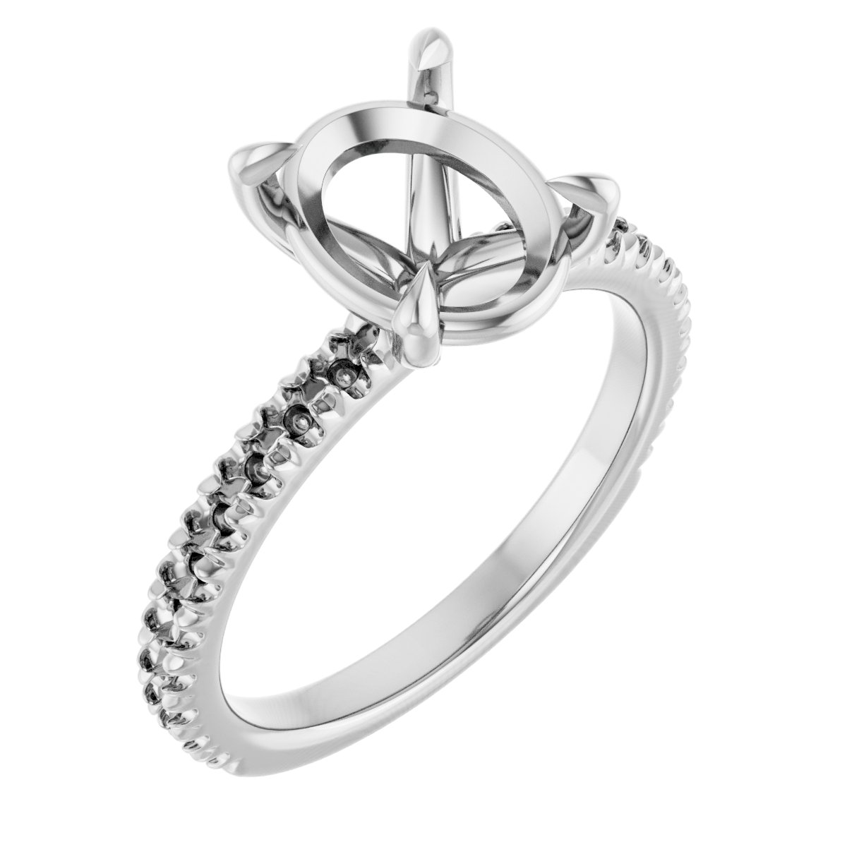 Claw-Prong Engagement Ring